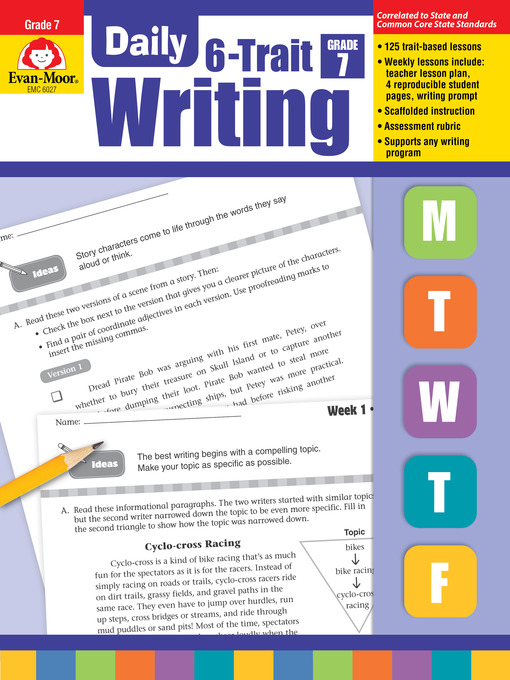 Title details for Daily 6-Trait Writing, Grade 7 by Evan-Moor Educational Publishers - Available